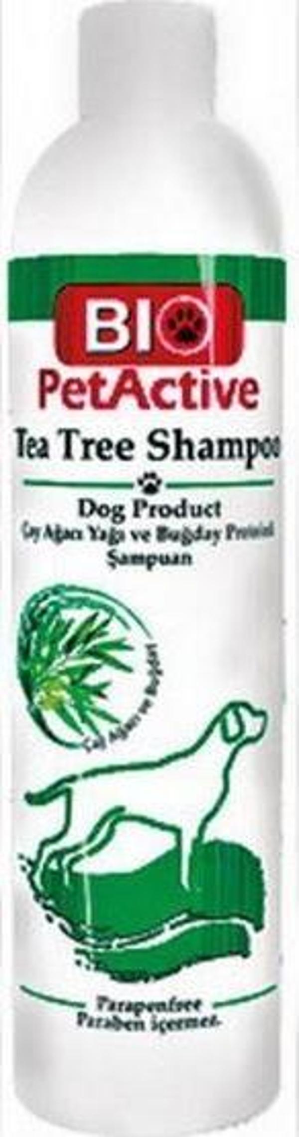 Bio PetActive Çay Ağaci Özlü Buğday Proteinli Köpek Şampuani 400 Ml - Image 1