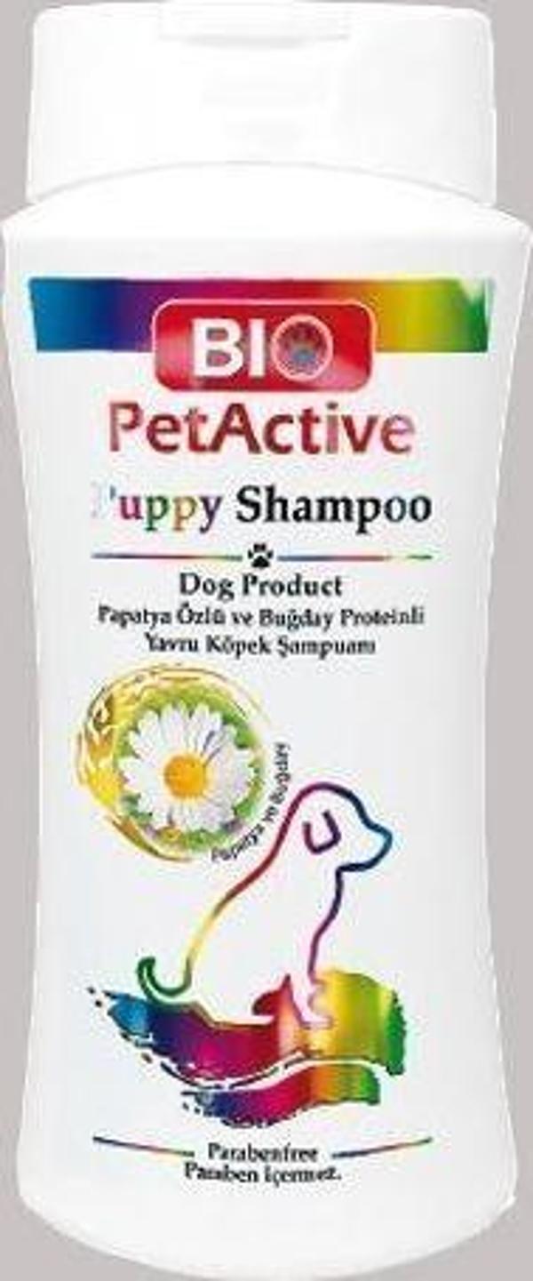 Bio PetActive Papatya Özlü Buğday Proteinli Yavru Köpek Şampuani 400 Ml - Image 1