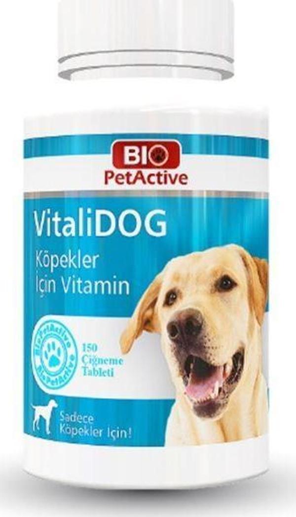 Bio PetActive Vitalidog Köpekler Için Multivitamin Tablet 150 Adet - Image 1
