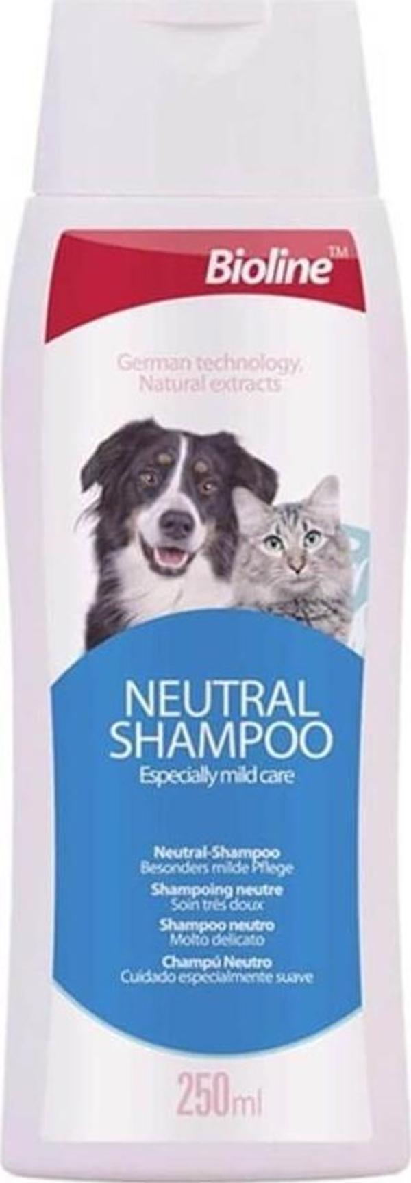 Bioline Kedi Ve Köpekler İçin Doğal Şampuan 250 Ml - Image 1
