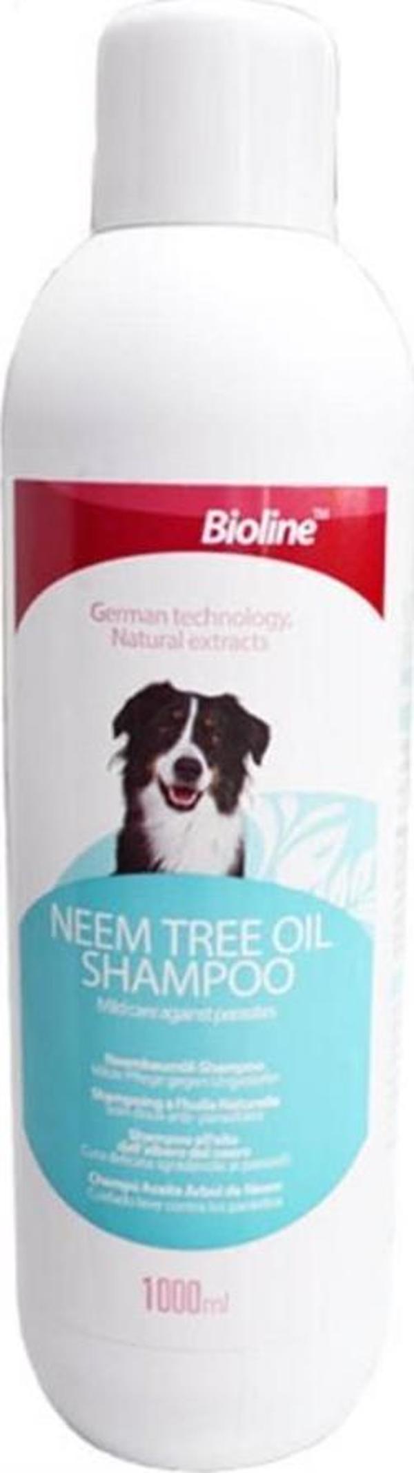Bioline Köpekler İçin Neem Ağacı Özlü Şampuan 1 Lt - Image 1
