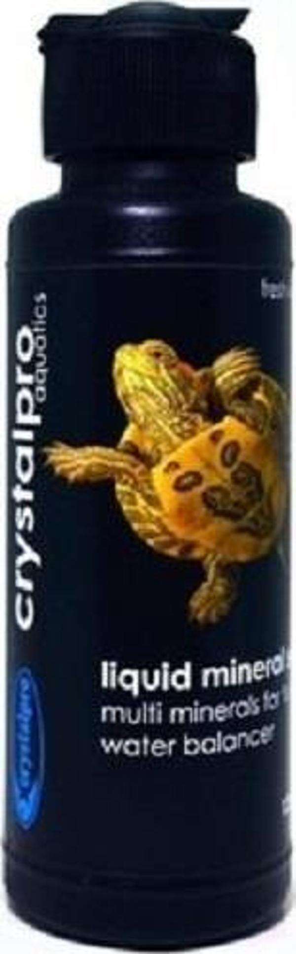 CrystalPro Turtle Minerals Kaplumbağalar İçin Mineral Su Düzenleyici 125 ml - Image 1