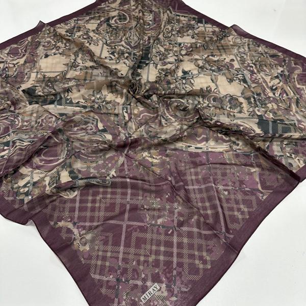 Miray 120 cm Nevada Pamuk Lüx Eşarp  BYK0705 - Image 1
