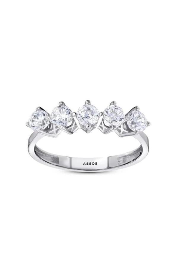 Altın Beştaş Yüzük - 14k - 2.25gr - Image 1