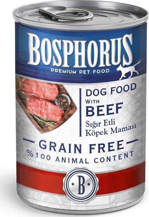 Bosphorus Tahılsız Biftekli Köpek Konservesi 415 Gr - Image 1