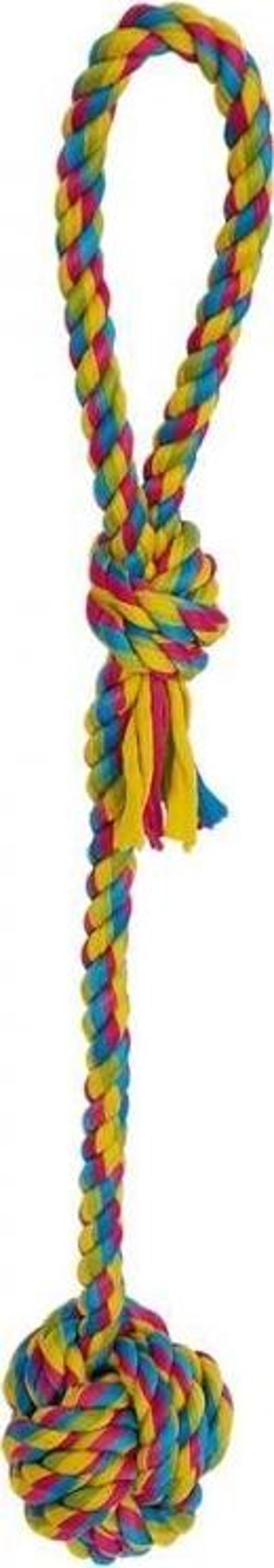Eastland Renkli Stres İpi Köpek Oyuncağı 41 Cm - Image 1