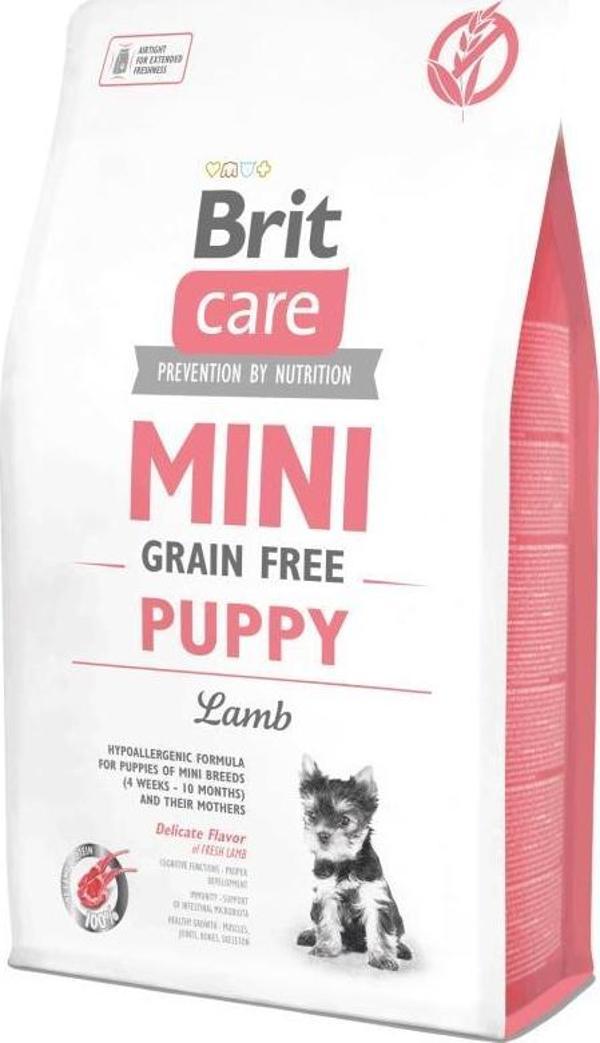 Brit Care Mini Kuzu Etli Tahılsız Yavru Köpek Maması 2 kg - Image 1