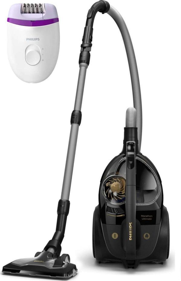 Philips Marathon Torbasız Süpürge 900 Watt 5 Yıl Garantili Epilasyon Hediyeli - Image 1