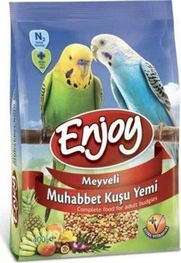 Enjoy Meyveli Muhabbet Kuşu Yemi 400 Gr - Image 1