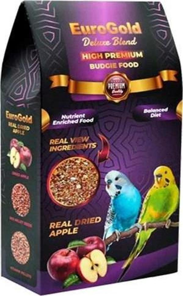 EuroGold Deluxe Blend Gerçek Elmalı Premium Muhabbet Yemi 1 Kg - Image 1