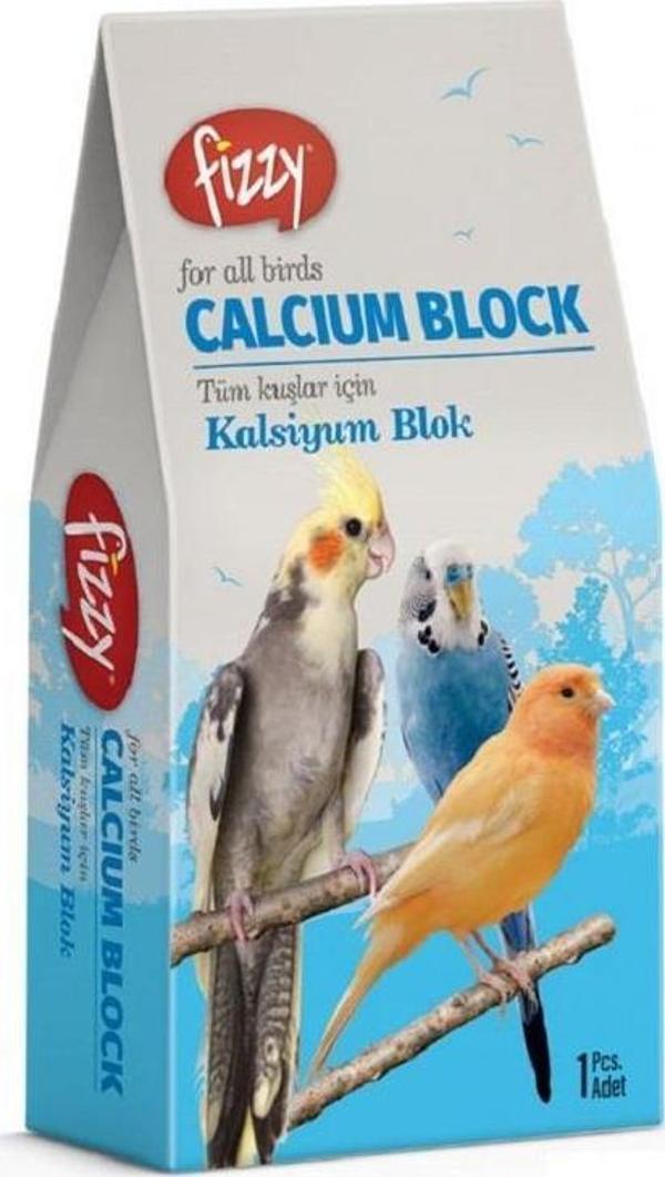 Fizzy Kuşlar İçin Kalsiyum Blok (Gaga Taşı) 1 Adet - Image 1