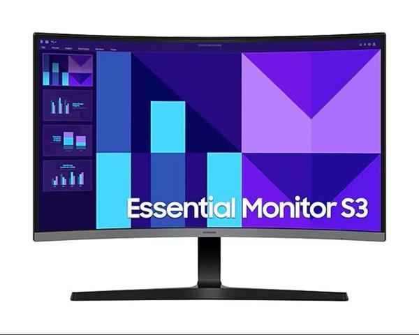 Samsung Essential 27'' 100 Hz (HDMI+D-SUB) Full HD Curved Monitör LS27D390GAUXUF - Image 1