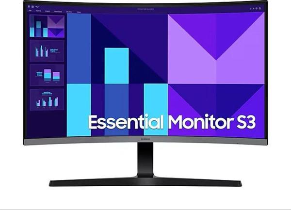 Samsung Essential 27'' 100 Hz (HDMI+D-SUB) Full HD Curved Monitör LS27D390GAUXUF - Image 1
