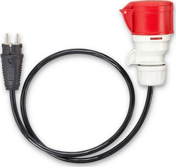 SGSTEC® Elektrikli Araç Şarj Cihazı Trifaze - Monofaze 50cm 16A Dönüştürücü Kablo - Image 1