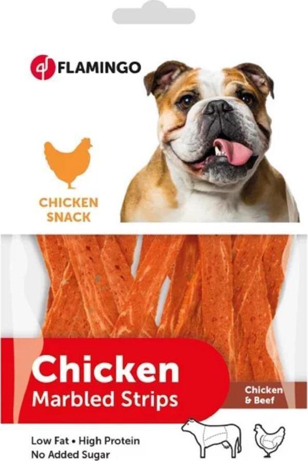 Flamingo Chicken Tavuk ve Biftekli Çubuk Köpek Ödülü 85 gr - Image 1