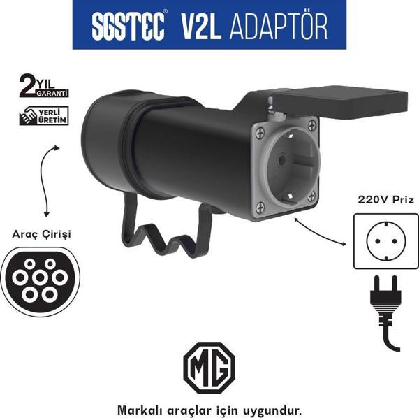 SGSTEC MG V2L Adaptör Priz  - Image 1