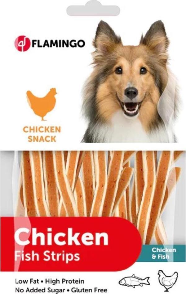 Flamingo Chickn Balıklı Uzun Sandviç Köpek Ödül 85gr - Image 1