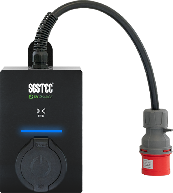 SGSTEC Flex 22kW Soketli Elektrikli Araç Şarj Cihazı  - Image 1
