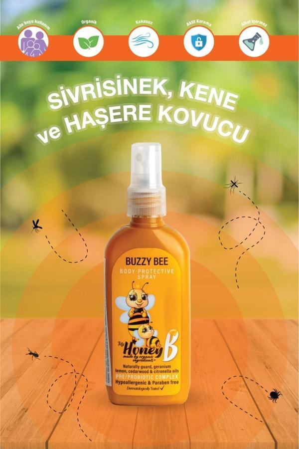 My Honey B Buzzy Bee Sivrisinek Ve Kene Kovucu Sprey 98 Ml - Image 1