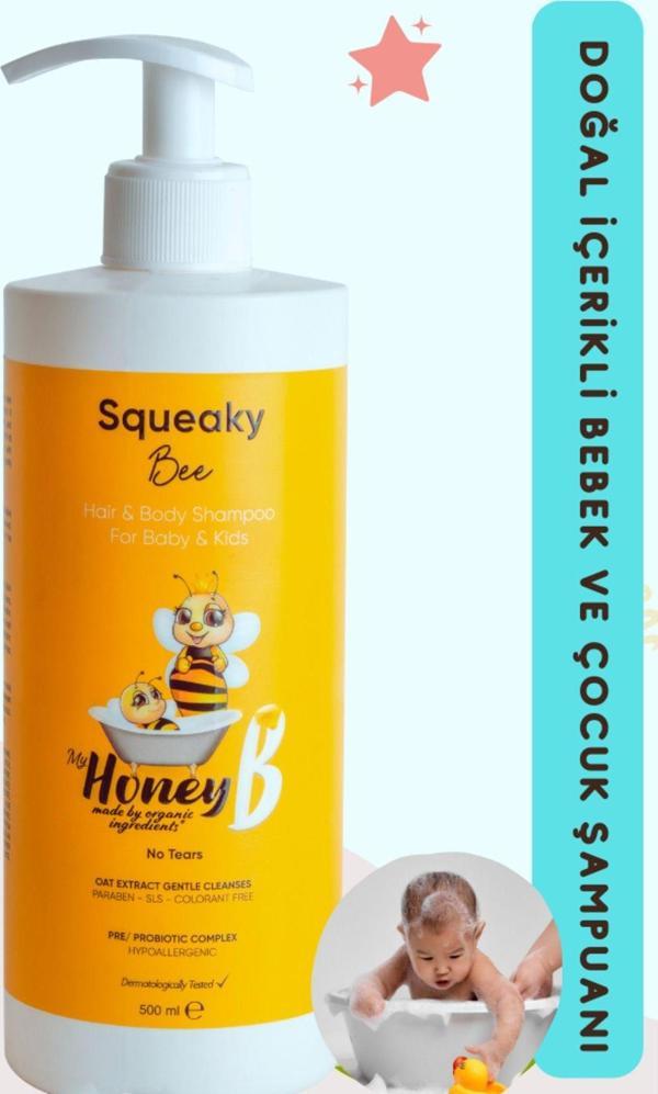 My Honey B Squeaky Bee Saç Ve Vücut Şampuanı 500 Ml - Image 1