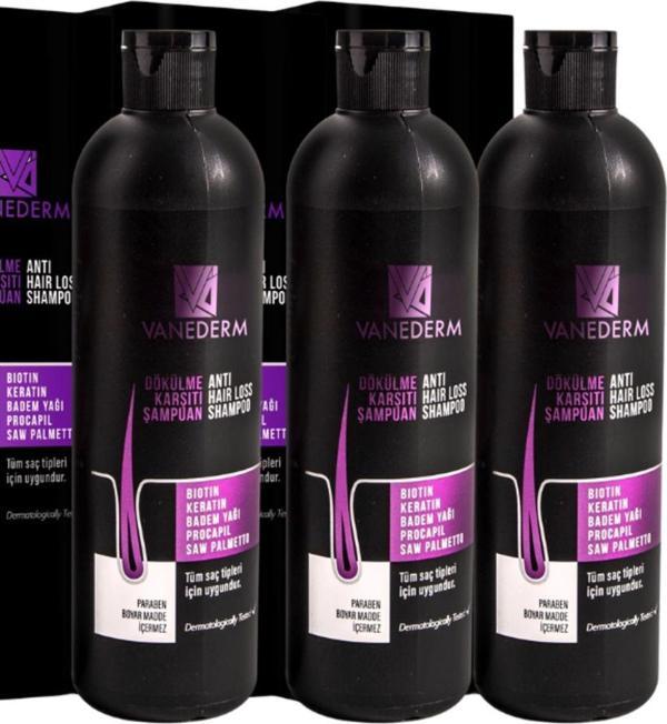 Vanemed Vanederm Şampuan 3 Adet * 300 Ml - Image 1
