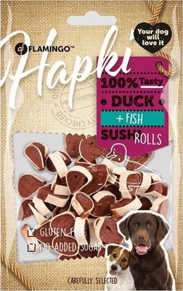 Flamingo Hapki Ördekli Balıklı Köpek Ödülü 85gr - Image 1