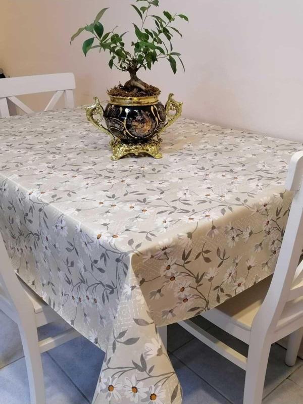 Başak Ev Tekstili Elyaflı Pvc Muşamba - Desenli Silinebilir Masa Örtüsü - Image 1