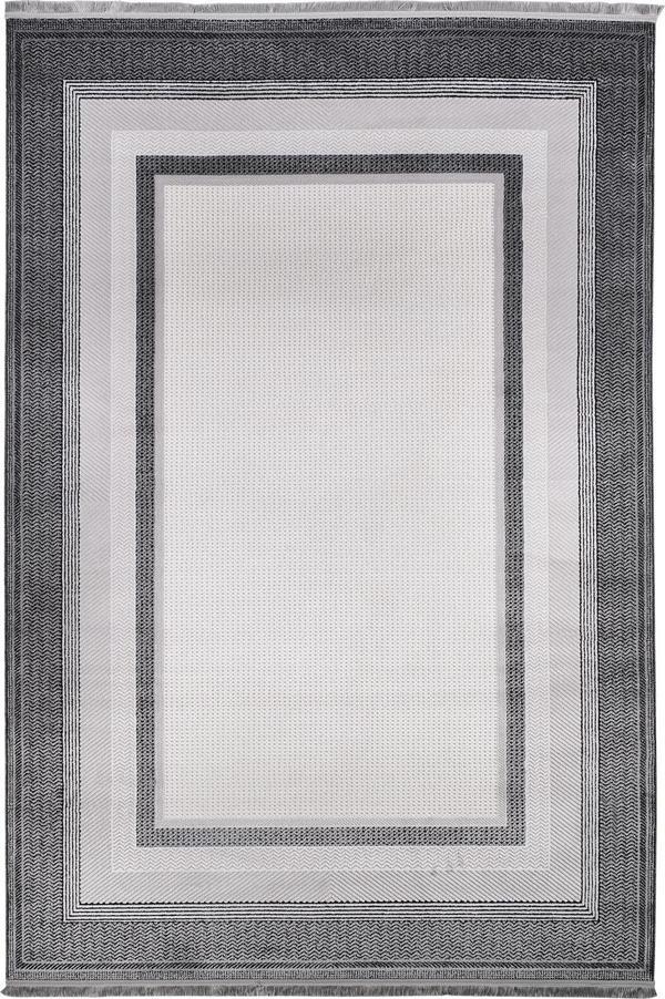 Vivaldi Halı Diamond 1015 Antrasit Serisi Akrilik Salon Oturma Yatak Odası Halısı - Image 1