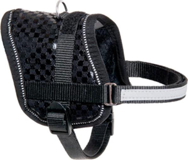 Flamingo KÜÇÜK KÖPEK Göğüs Tasması Siyah GÖVDESİ 26-35cm ARASI OLAN KÖPEKLERE - Image 1