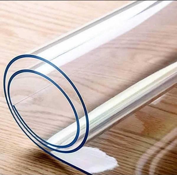 Başak Ev Tekstili 2 Mm Kalınlık 70 Cm En Şeffaf  Kalın Pvc Masa Koruyucu Mika Masa Örtüsü - Image 1