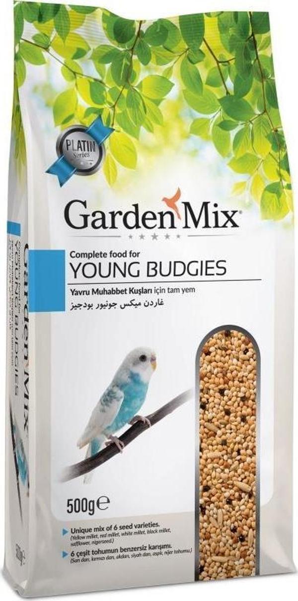 Garden Mix Platin Yavru Muhabbet Kuşu Yemi 500 gr - Image 1