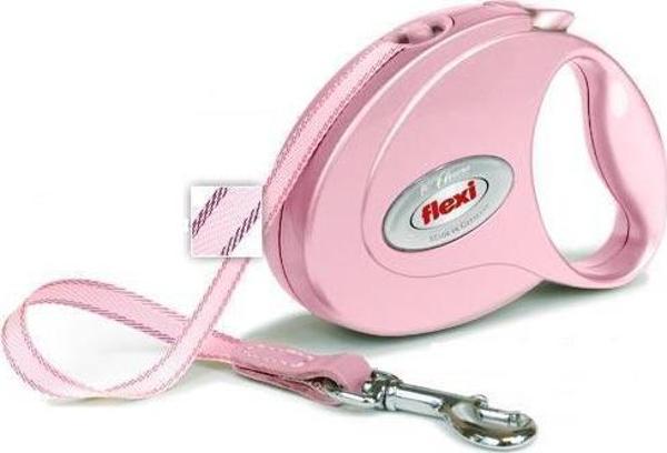 Flexi Steyle Otomatik Pembe Şerit Gezdirme Small 3 Metre - Image 1