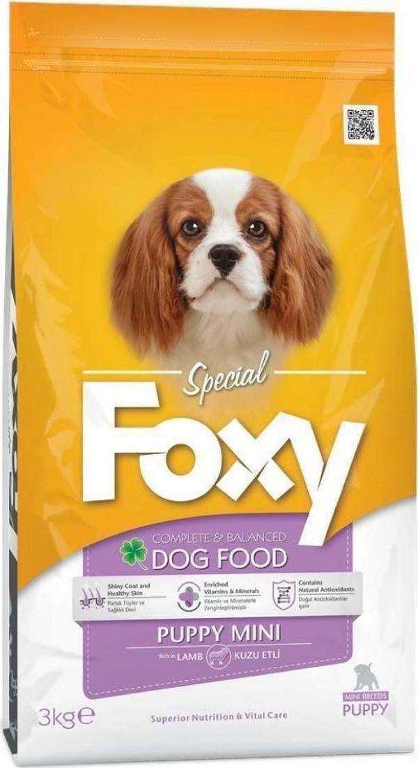 Foxy 25/16 Small Puppy Mini Kuzu Etli Küçük Irk Yavru Köpek Maması 3 Kg - Image 1