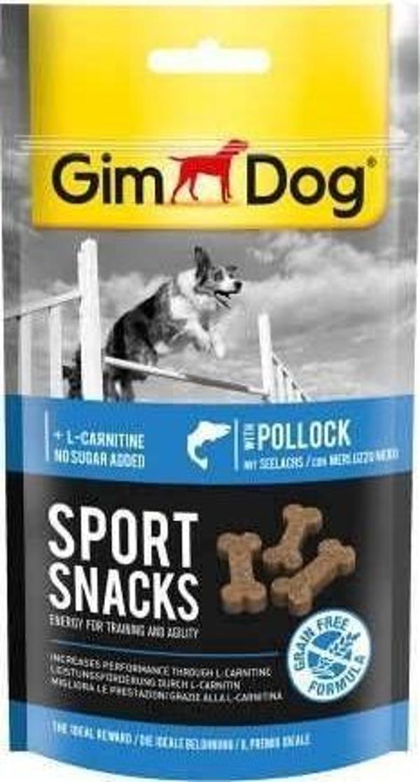 Gimdog Sportsnacks Coalfish - Kömür Balıklı Ödül Tableti 60 gr - Image 1