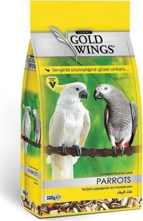 Gold Wings Classic Papağan Yemi 500 Gr - Image 1