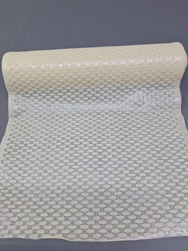 Başak Ev Tekstili Pvc Küpür Dantel Raf Ve Dolap Örtüsü Runner  (Krem) - Image 1