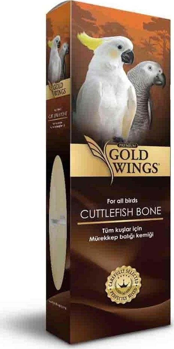 Gold Wings Premium Doğal Mürekkep Baliği Kemiği Büyük 11 Cm - Image 1