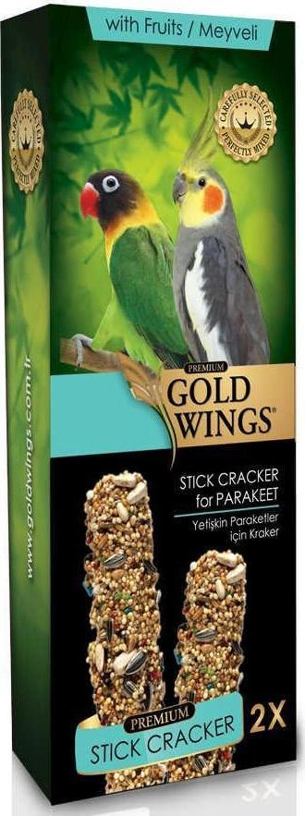 Gold Wings Premium Meyveli Paraket Krakeri 2'li KUTU - Image 1