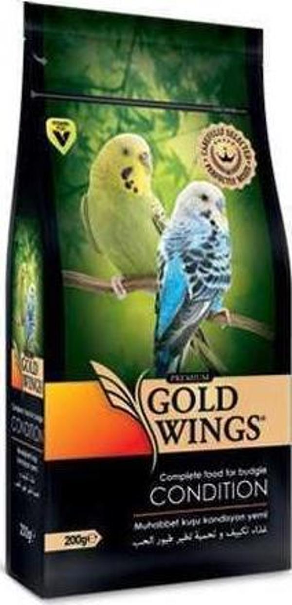Gold Wings Premium Muhabbbet Kuşu Kondisyon Yemi 200 gr - Image 1