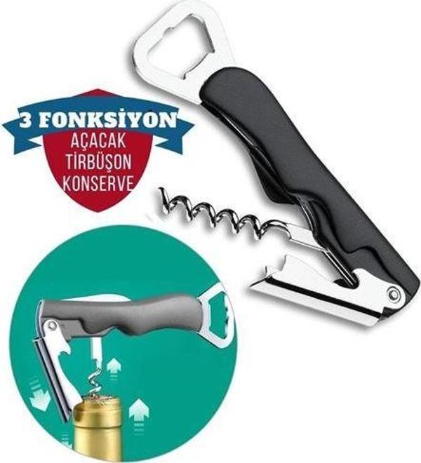 Açacak Tirbüşon Seti 3 Fonksiyon - Image 1