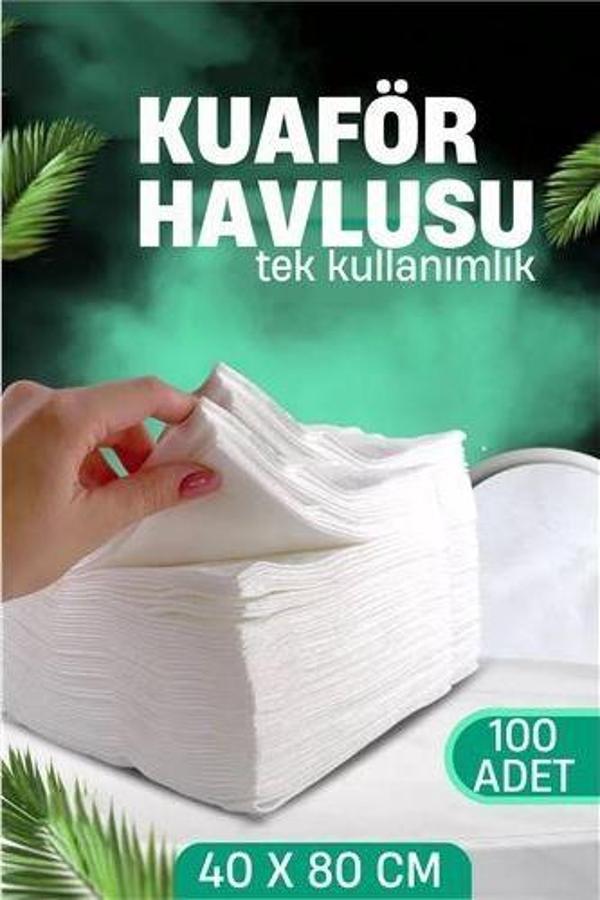 Tek Kullanımlık Kuaför Havlusu - Berber Havlusu "SPA" Havlusu Medikal Havlu 100 Ad - Image 1