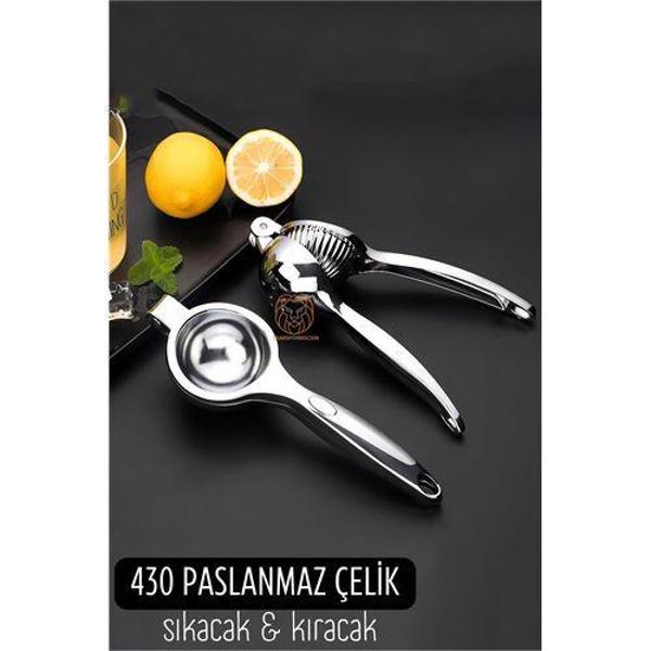 Limon Sıkacağı Paslanmaz Çelik - Image 1