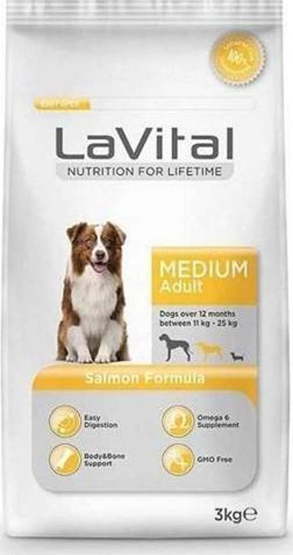 LaVital Somonlu Köpek Maması 3 Kg - Image 1