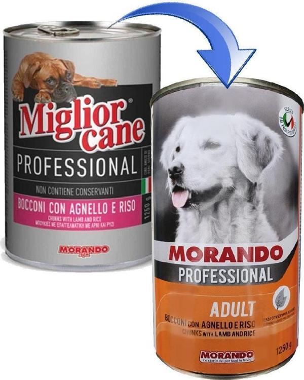 Miglior Cane Kuzu Prinç Köpek Konservesi 405 Gr - Image 1