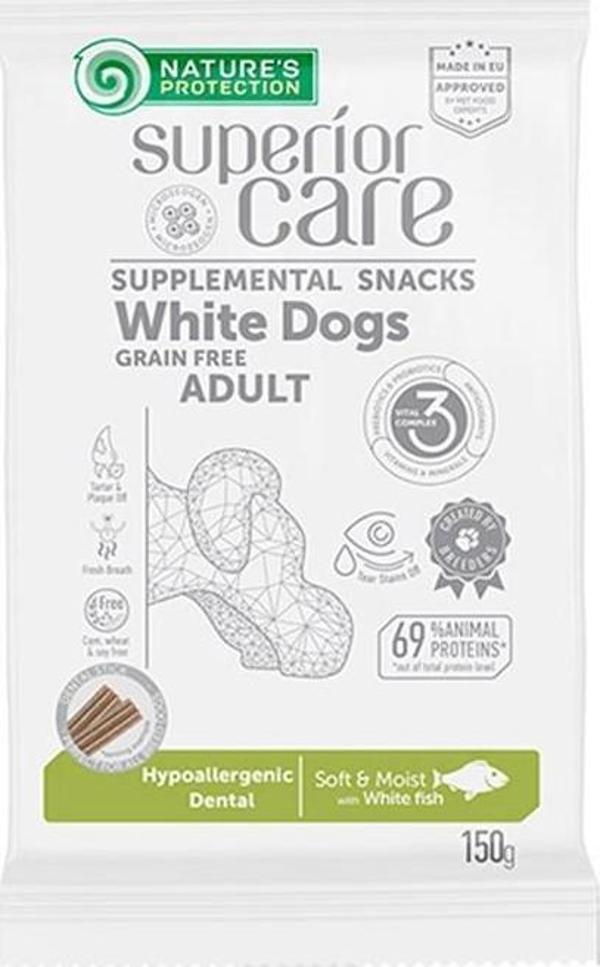 Nature's Protection Hypoallergenic Dental Balıklı Köpek Ödülü 50 Gr - Image 1