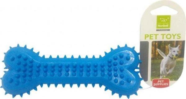 Nunbell Köpek Oyuncağı Diş Kaşıma Plastik Kemik 15 cm - Image 1