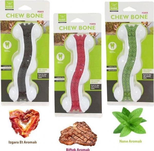 Nunbell Köpek Oyuncağı Dolgulu Kemik S - Image 1