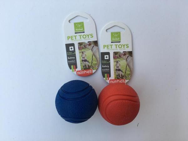Nunbell Köpek Oyuncak Plastik Sert Top 5 cm - Image 1