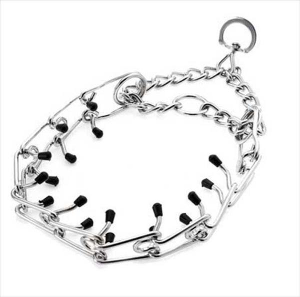 Nunbell Pls. Köpek Dikenli Eğitim Tasması 3,5 mm-50 cm Pabuçlu - Image 1