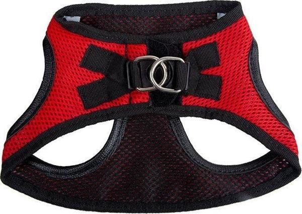 Orijin KÜÇÜK KÖPEK Göğüs Tasması XS Kırmızı GÖVDESİ 26-29cm ARASI OLAN KÖPEKLERE - Image 1